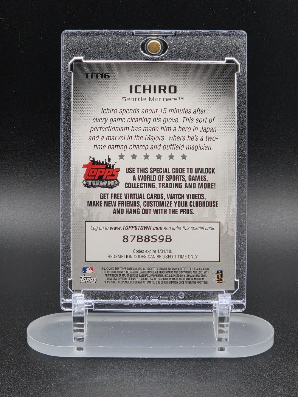 Ichiro Topps – 2009 Seattle Mariners  Classic Ichiro card - Picture 2 of 2